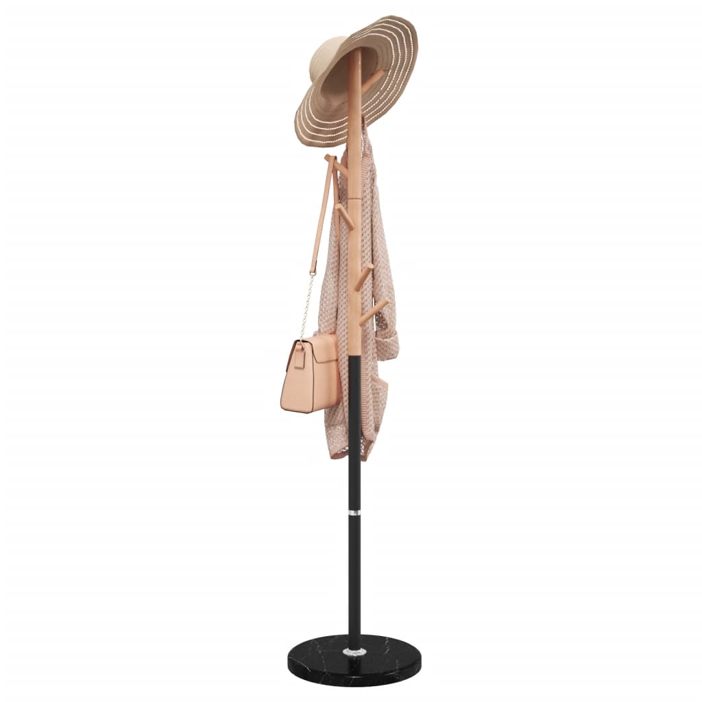 Coat Stand Black 172 cm Powder-coated Iron - Merkel Designers