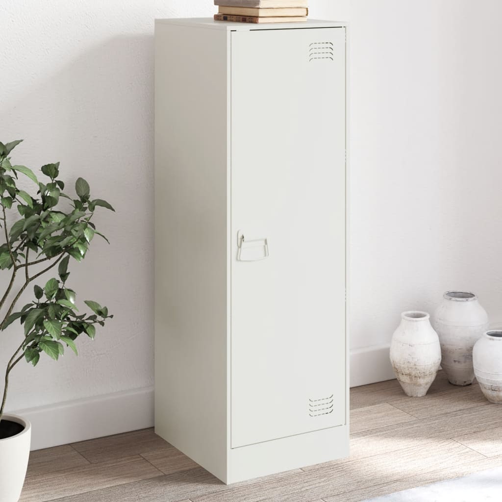 Sideboard White 34.5x39x107 cm Steel - Charlotte Dunes