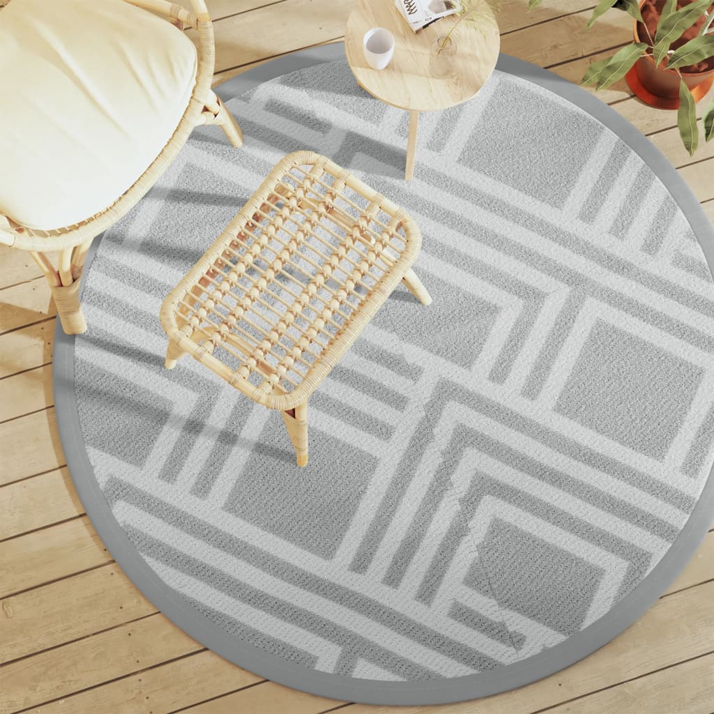Outdoor Carpet ARAKIL Grey 160 cm PP - Merkel Designers