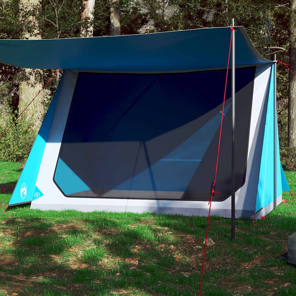 Camping Tent 2-Person Blue Waterproof - vid-94529 - Charlotte Dunes
