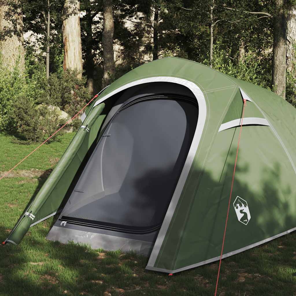 Camping Tent Tunnel 3-Person Green Waterproof - Unbeatable Bargains