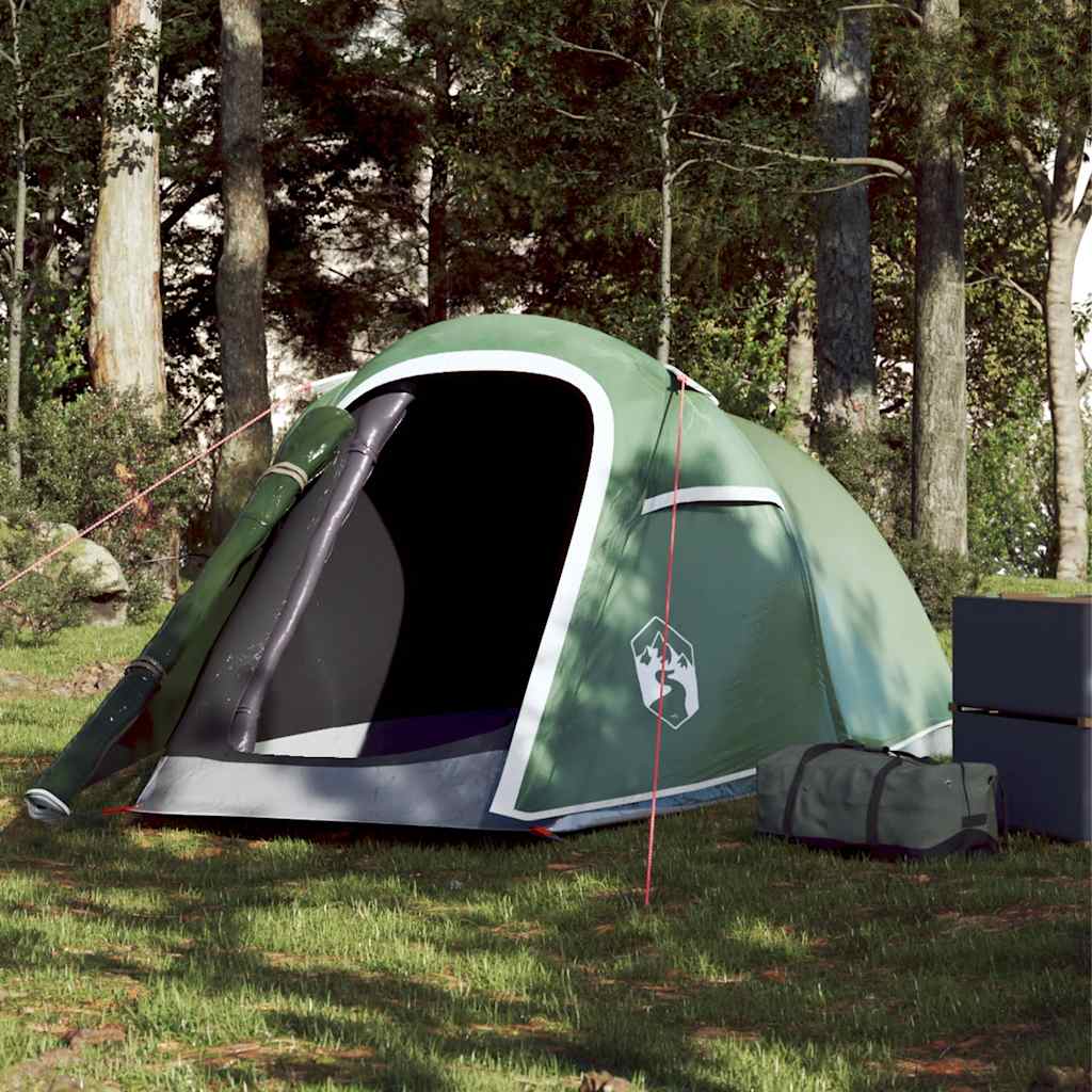 Camping Tent Tunnel 2-Person Green Waterproof - All Things Good