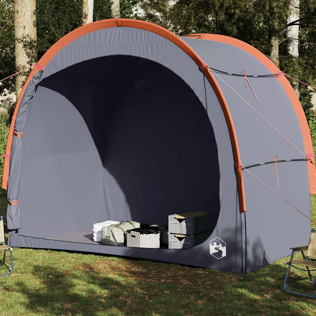 Storage Tent Grey and Orange Waterproof - Decor Base