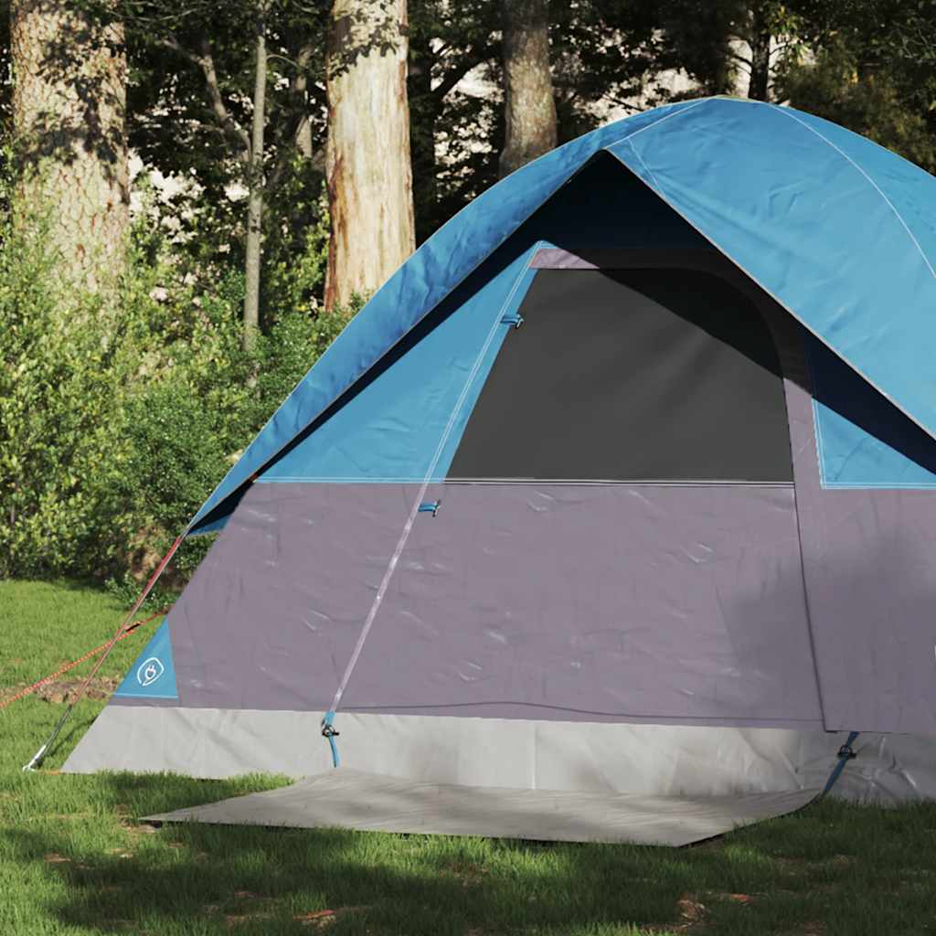 Camping Tent Dome 2-Person Blue Waterproof - vid-94692 - Charlotte Dunes
