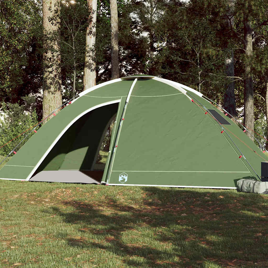 Camping Tent 8-Person Green Waterproof - Charlotte Dunes