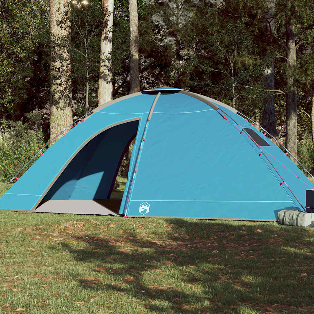 Camping Tent 8-Person Blue Waterproof - Charlotte Dunes