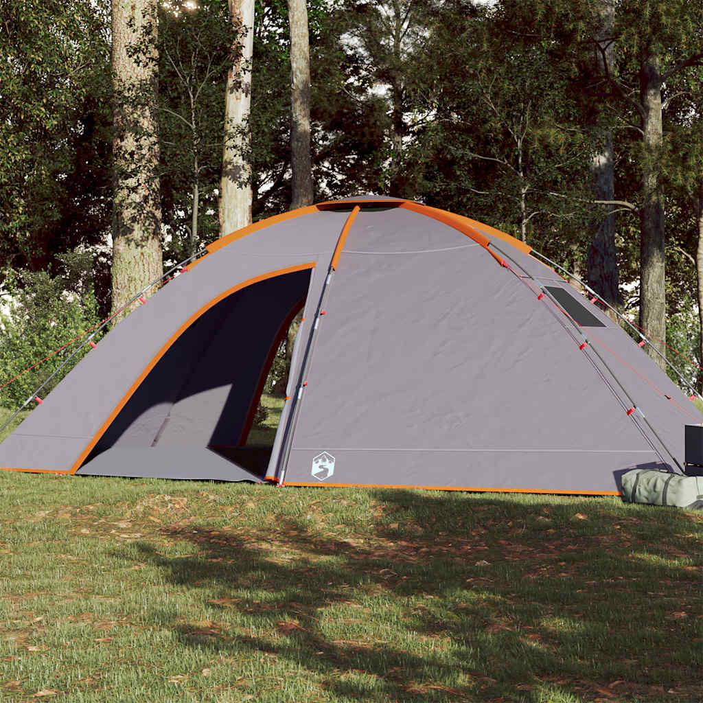 Camping Tent 8-Person Orange Waterproof - Charlotte Dunes