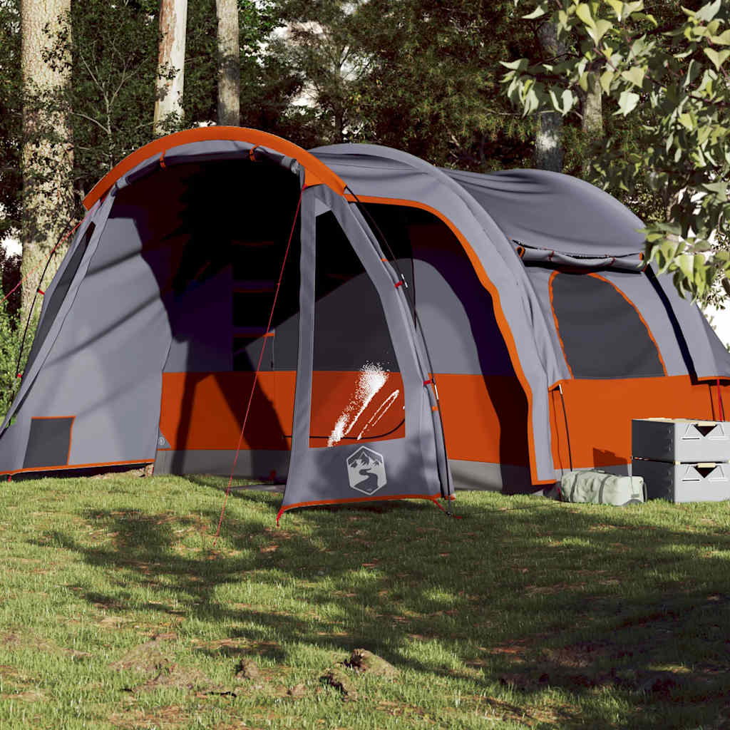Family Tent 6-Person Grey Waterproof - Brittle & Co