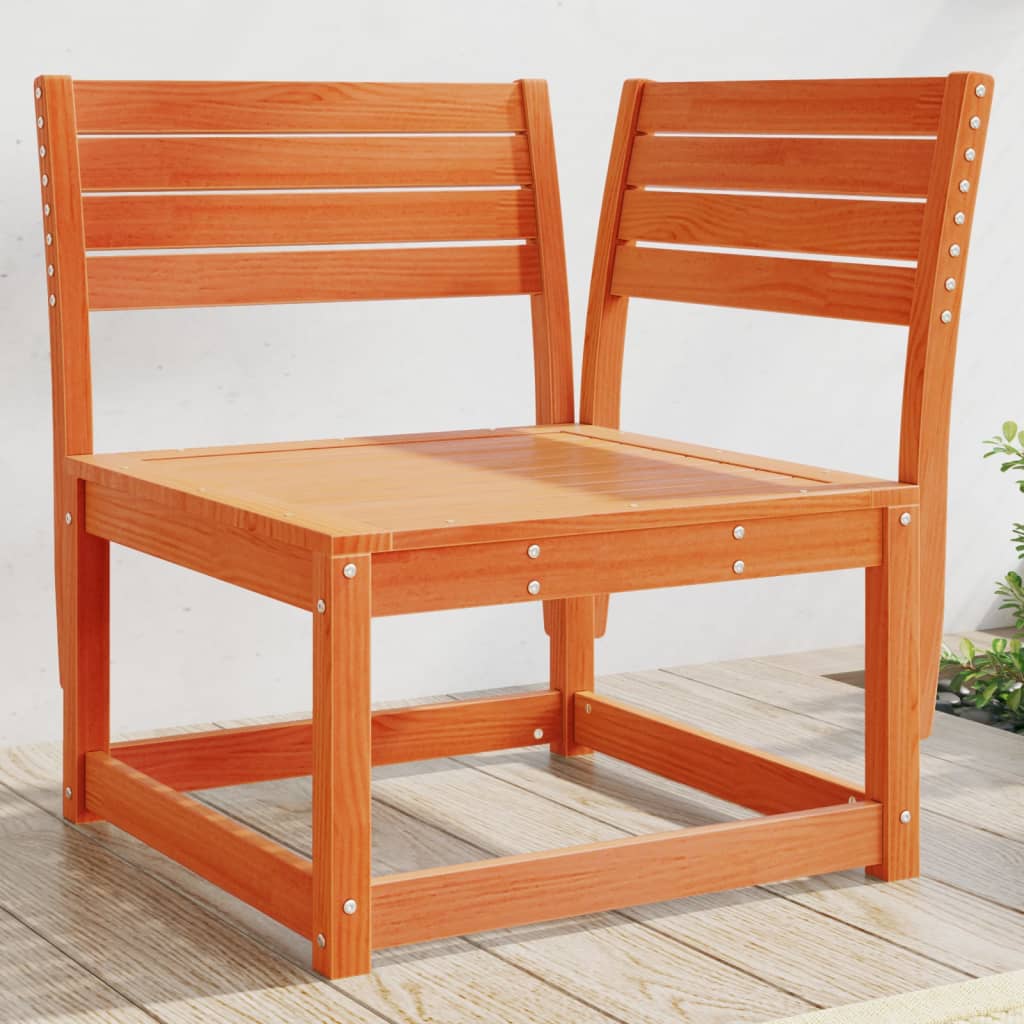 Garden Sofa Corner Wax Brown 73x73x78 cm Solid Wood Pine - All Things Good