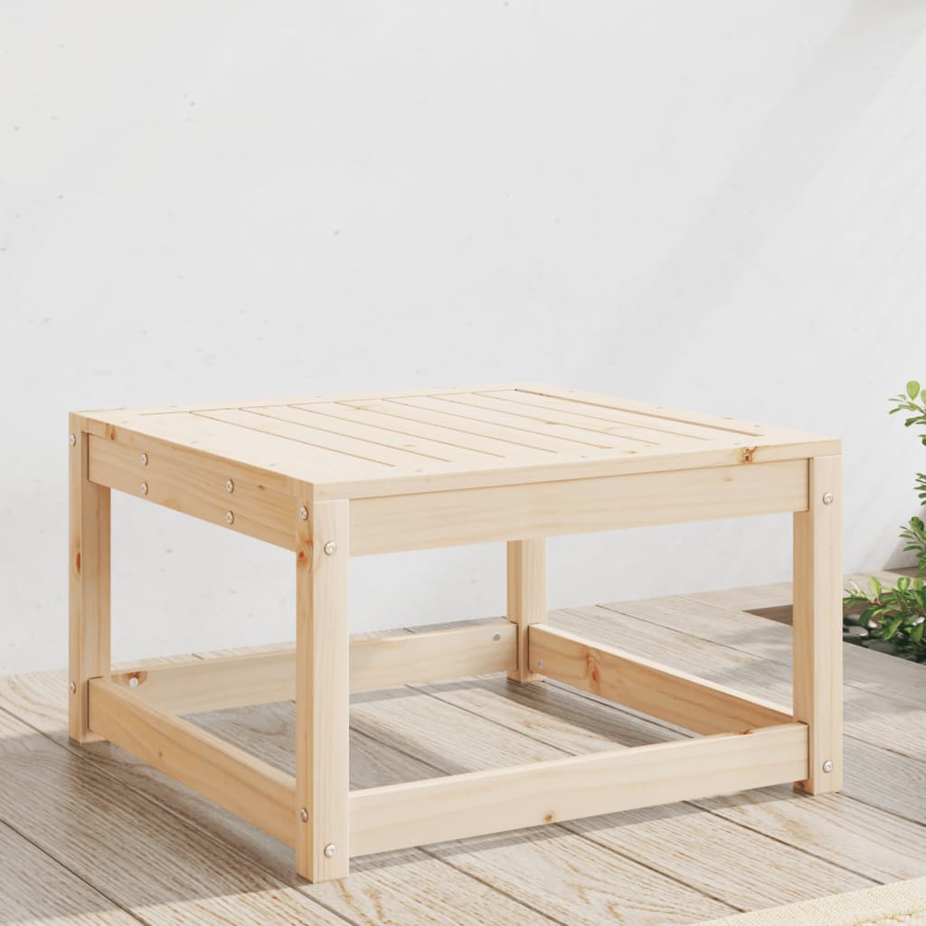 Garden Footstool Solid Wood Pine - All Things Good