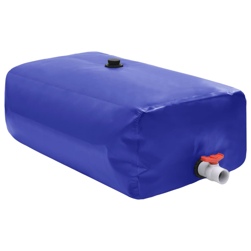 Water Tank with Tap Foldable 360 L PVC - Style and Chic