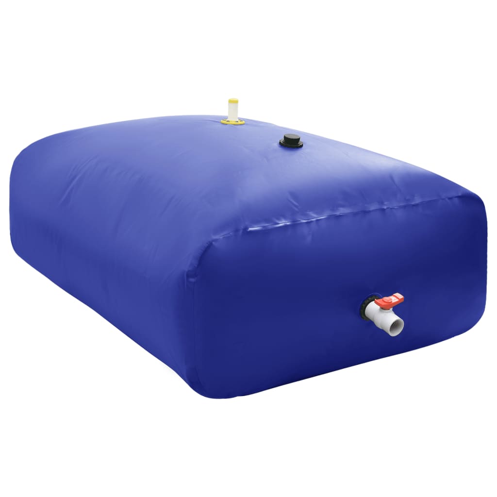 Water Tank with Tap Foldable 2100 L PVC - vid-156333 - Decor Base