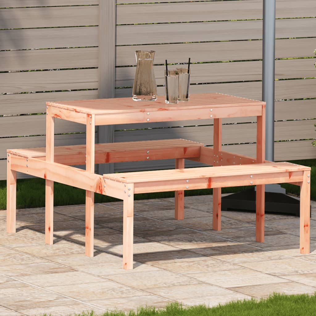 Picnic Table 110x134x75 cm Solid Wood Douglas - All Things Good