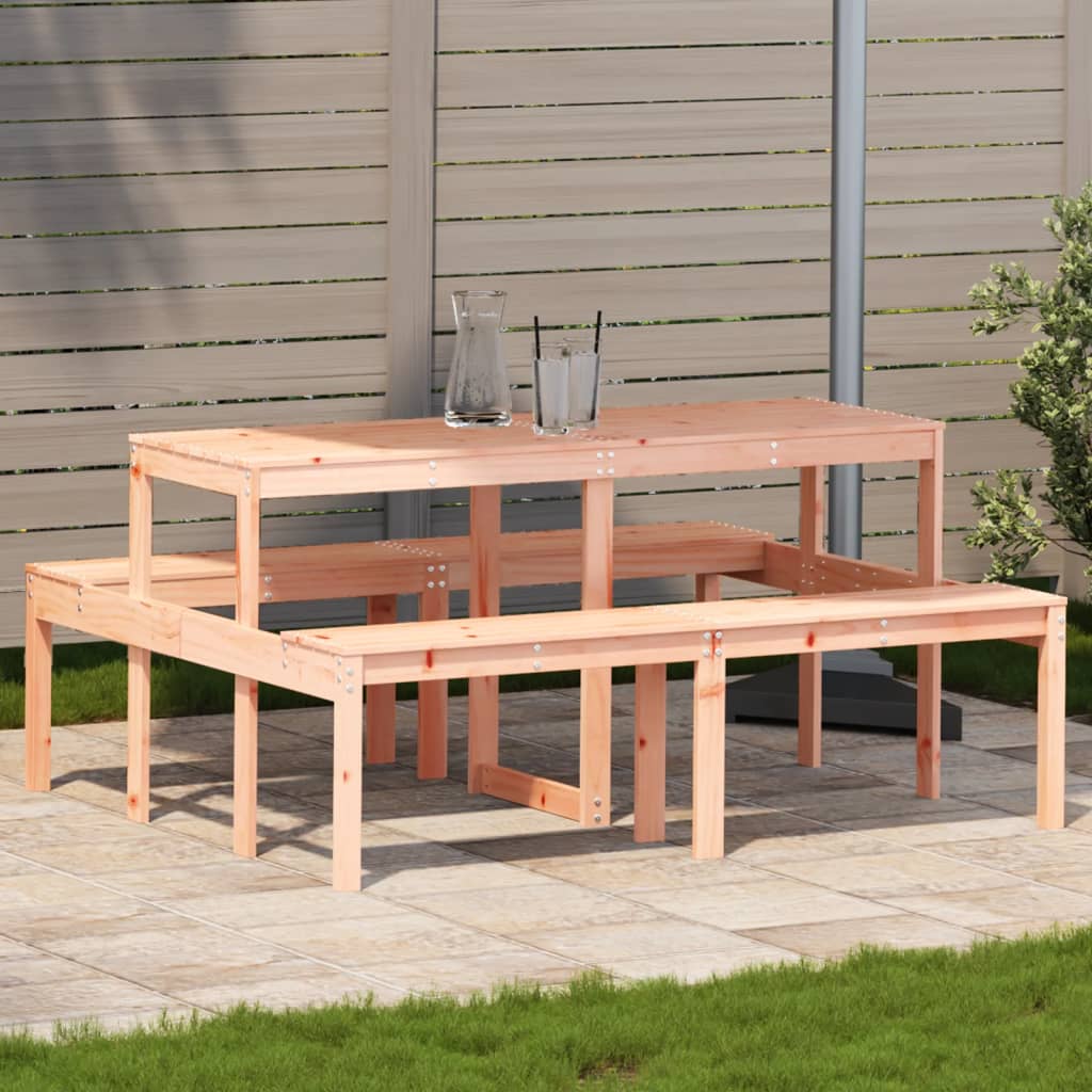 Picnic Table 160x134x75 cm Solid Wood Douglas - Merkel Designers