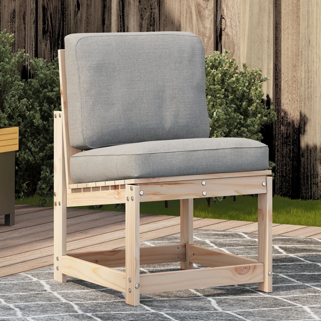 Garden Chair 50.5x55x77 cm Solid Wood Pine - The Home Maker