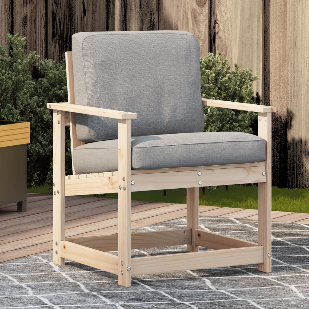 Garden Chair 62x55x77 cm Solid Wood Pine - Style and Chic