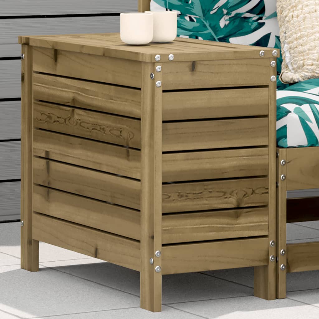 Garden Footstool 62x31.5x52 cm Impregnated Wood Pine - All Things Good
