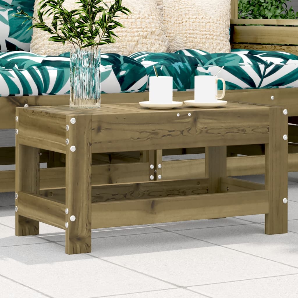 Garden Footstool 62x30x32 cm Impregnated Wood Pine - Merkel Designers