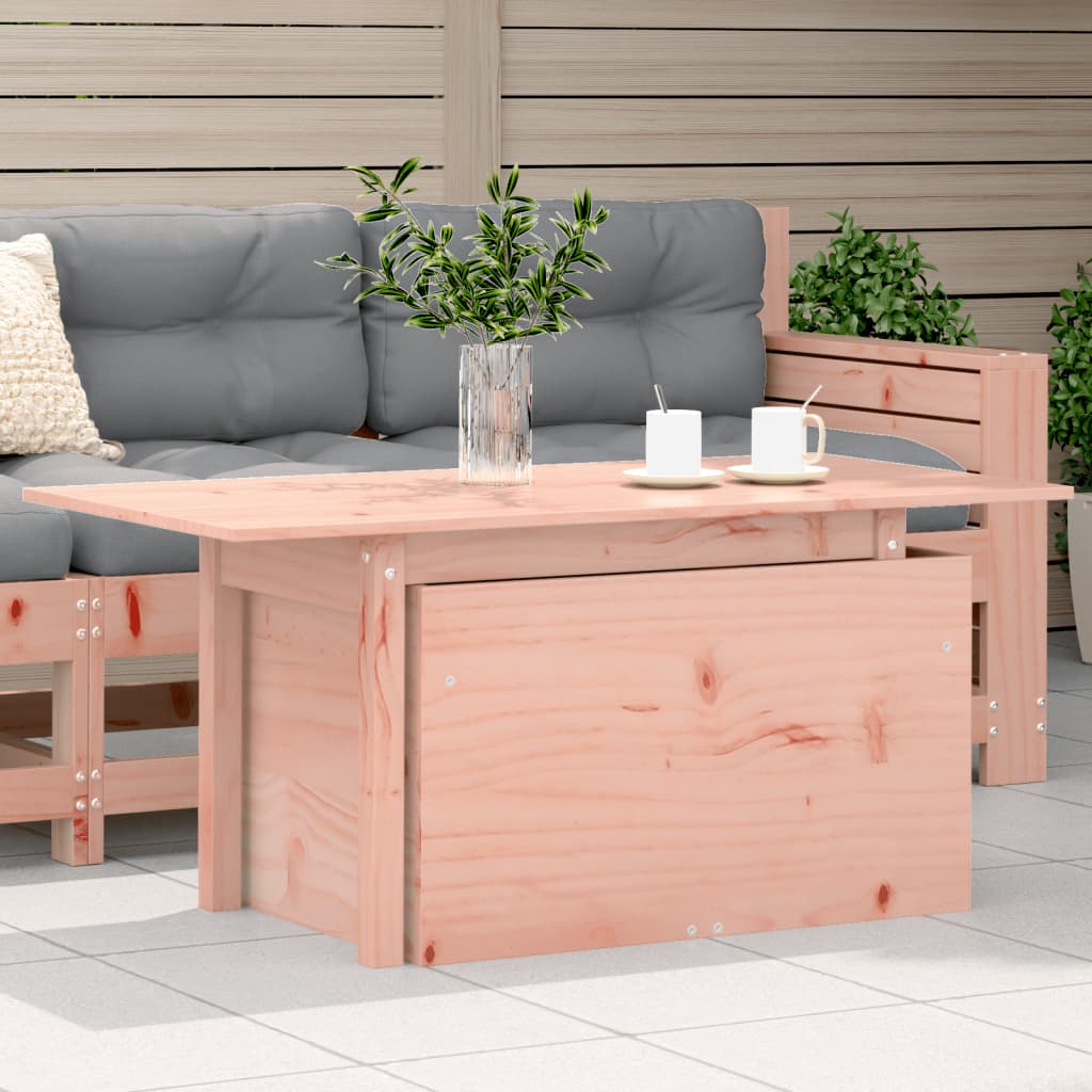 Garden Table 100x50x75 cm Solid Wood Douglas - The Home Maker