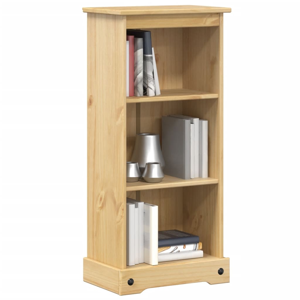 Bookcase Corona 46x29x100 cm Solid Wood Pine - Millennium Furniture