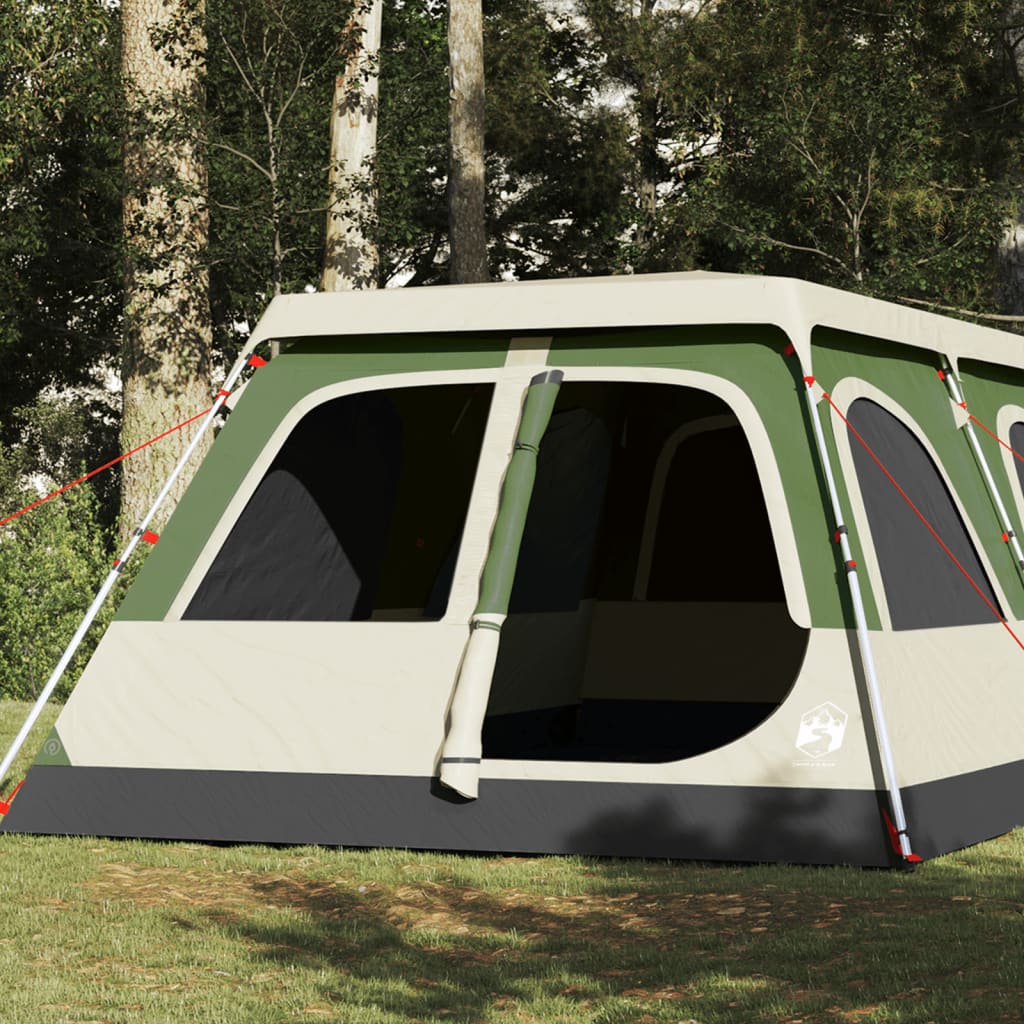 Family Tent Dome 8-Person Green Quick Release - Direct Imports