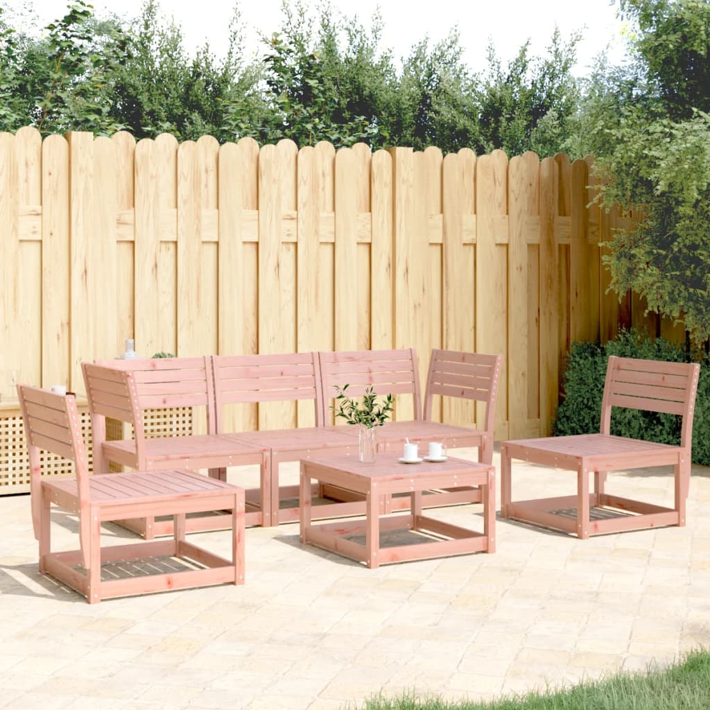 5 Piece Garden Sofa Set Solid Wood Douglas - All Things Good