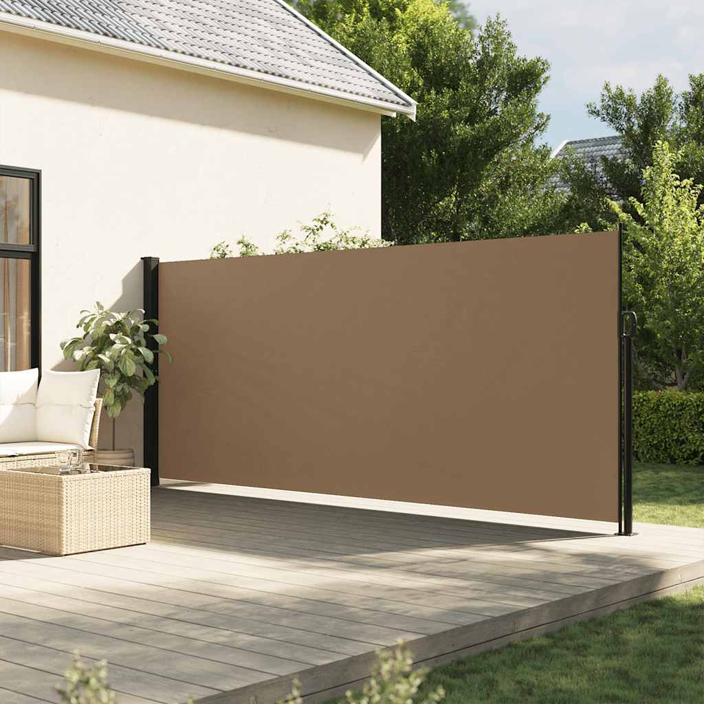 Retractable Side Awning Taupe 170x300 cm - Charlotte Dunes