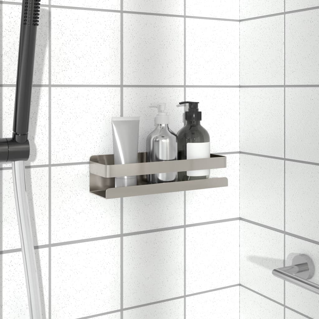 Shower Shelf 23x6.5x6 cm Brushed 304 Stainless Steel - Style and Chic