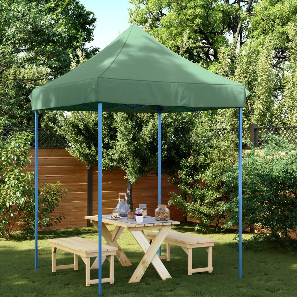 Foldable Party Tent Pop-Up Green 200x200x306 cm - Design Hut