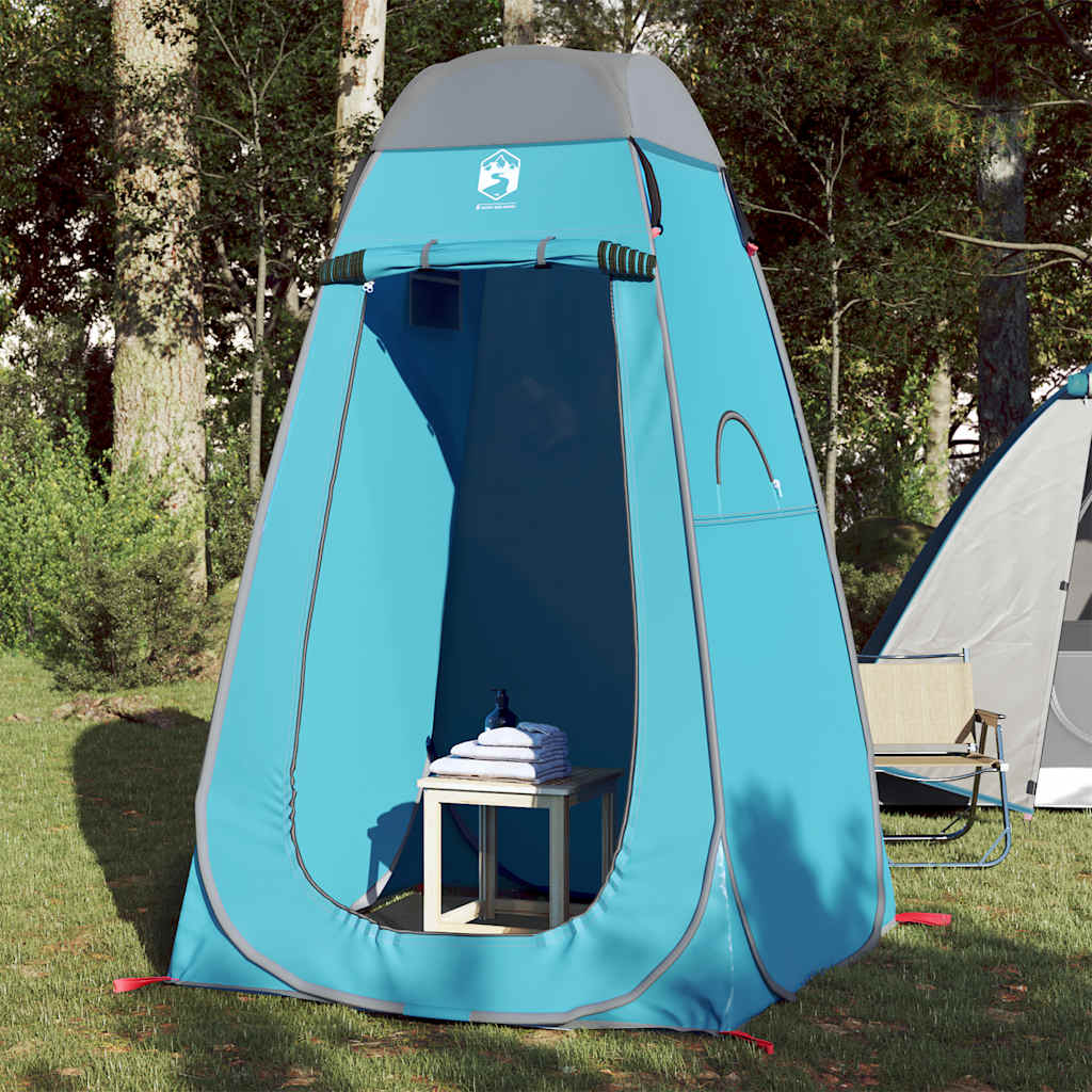 Privacy Tent Blue Pop-up Waterproof - vid-4004135 - Charlotte Dunes