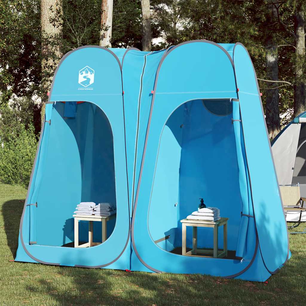 Privacy Tent Blue Pop-up Waterproof - vid-4004138 - Charlotte Dunes