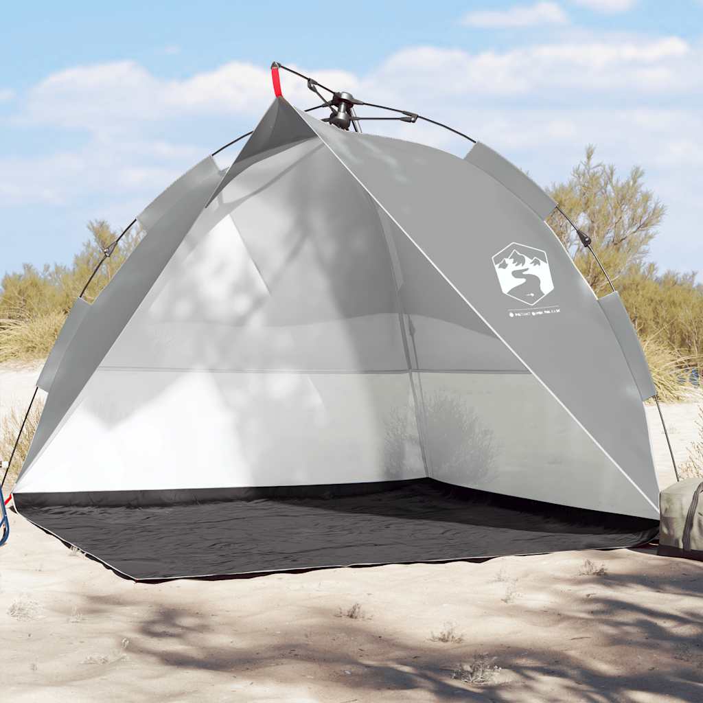 Beach Tent Grey Quick Release Waterproof - Charlotte Dunes
