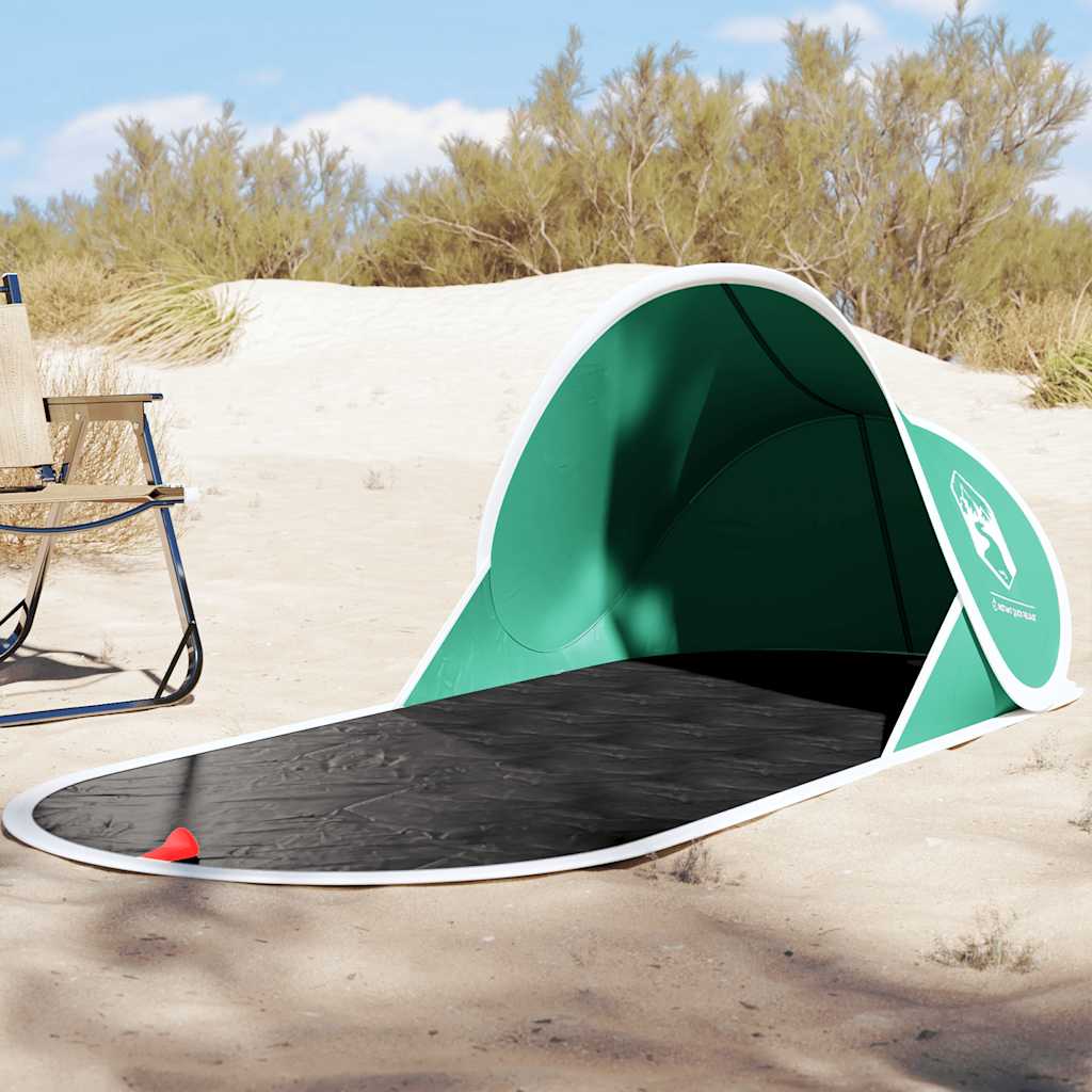 Beach Tent Sea Green Pop-up Waterproof - vid-4004156 - Discount Dealers