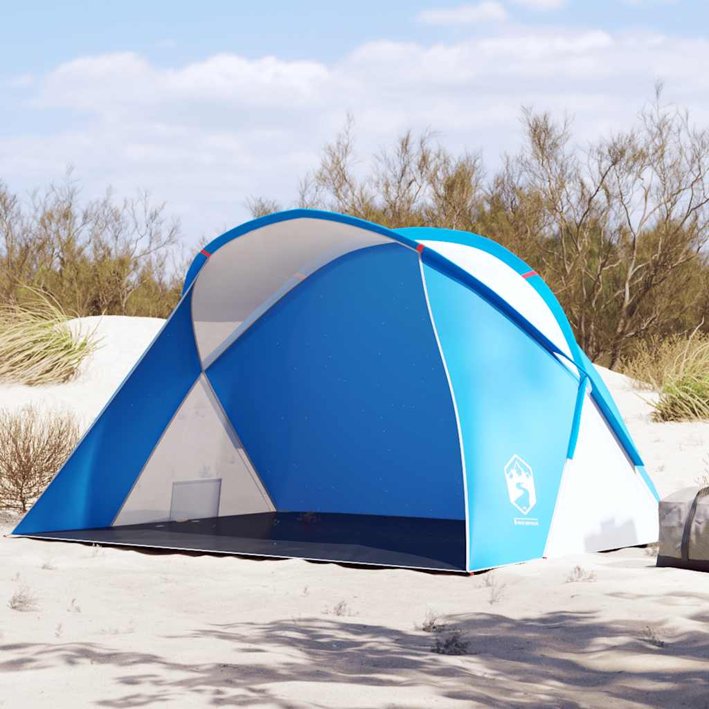 Beach Tent 2-Person Azure Blue Pop-up Waterproof - Charlotte Dunes