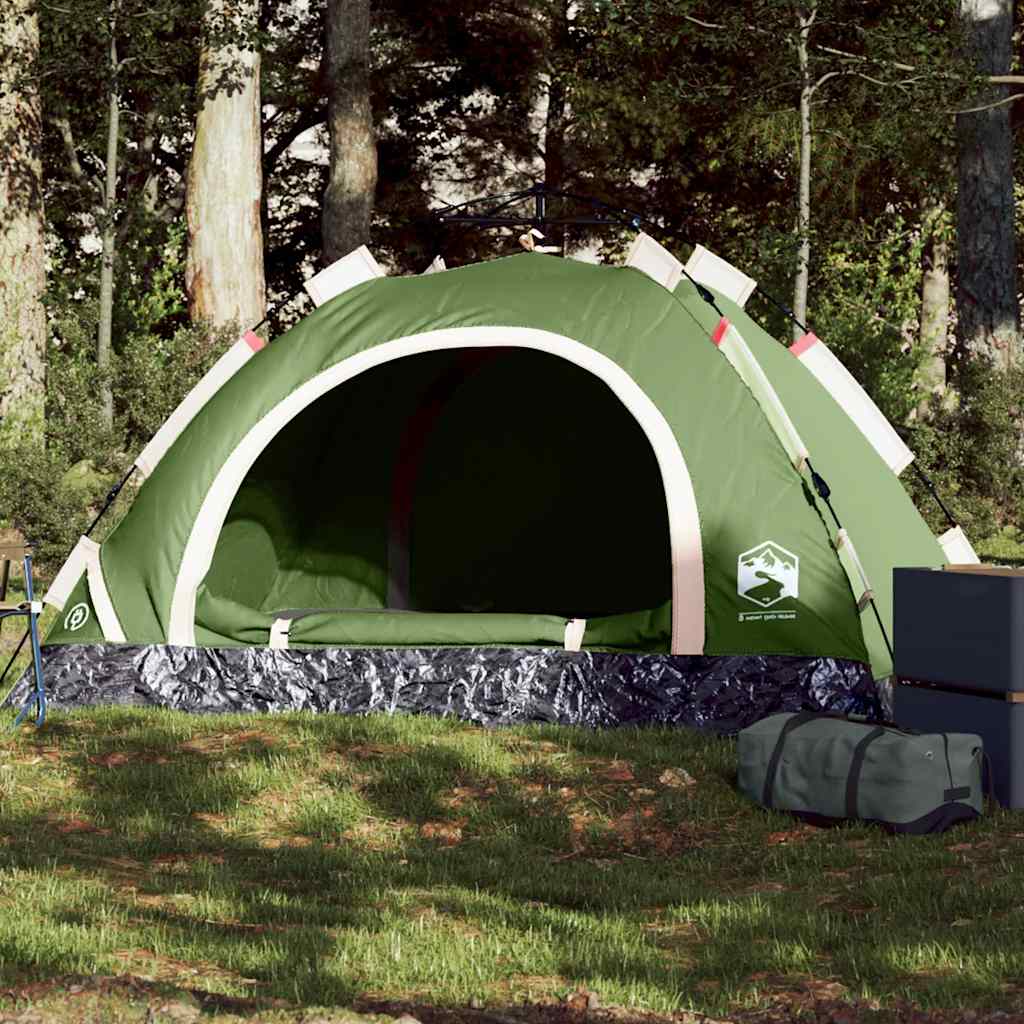 Camping Tent 2-Person Green Quick Release - Charlotte Dunes