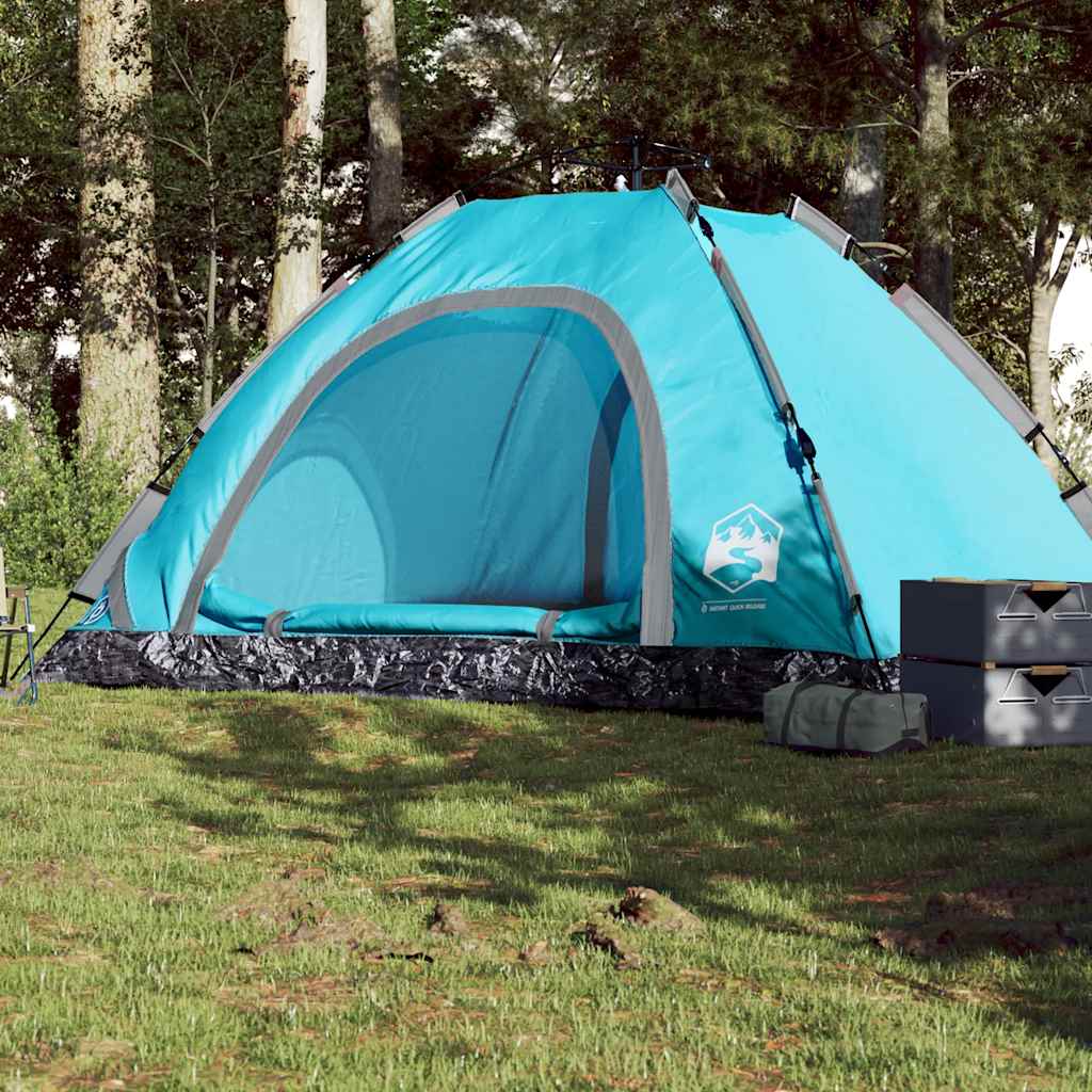Camping Tent 5-Person Blue Quick Release - Charlotte Dunes