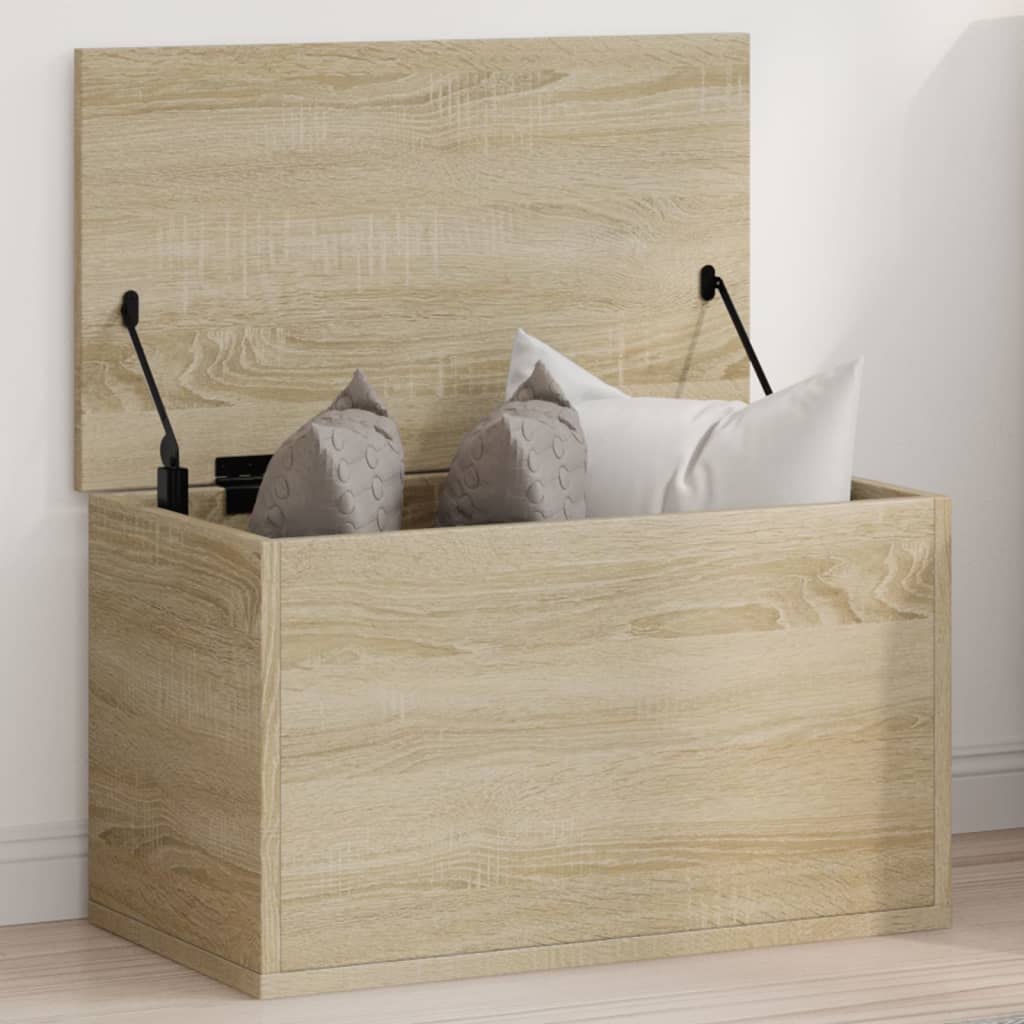 Storage Box Sonoma Oak 60x35x35 cm Engineered Wood - Design Hut