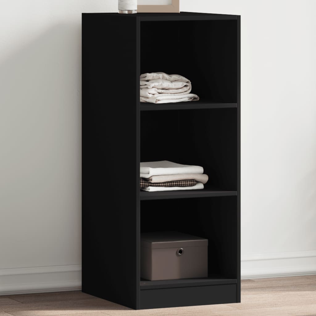 Wardrobe Black 48x41x102 cm Engineered Wood - Charlotte Dunes