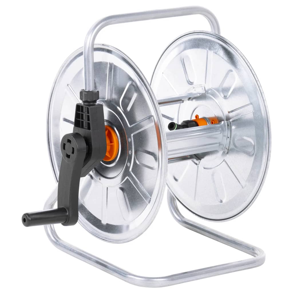 Hose Reel Wall Mounted for 50 m 1/2" Hose Steel - Design Hut