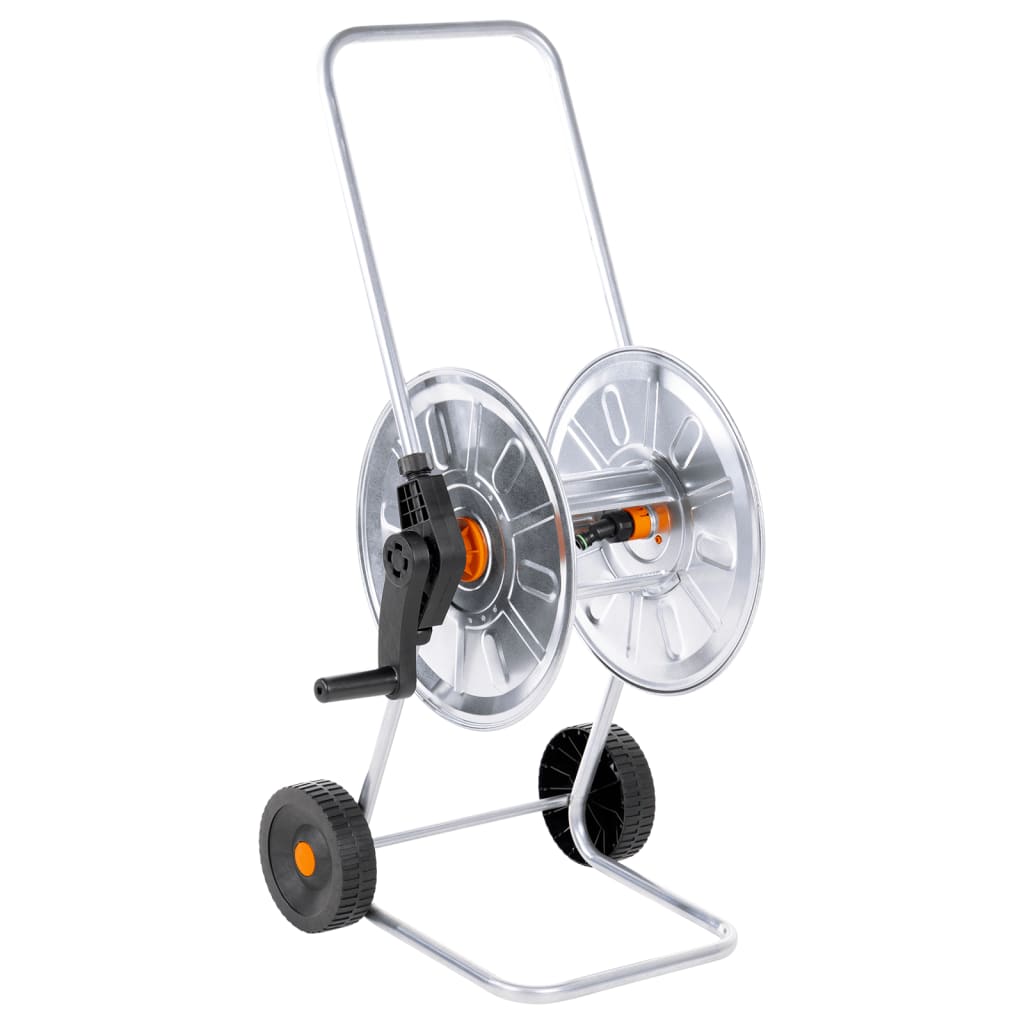 Hose Reel Cart for 50 m 1/2" or 35 m 3/4" Hose Steel - Brittle & Co