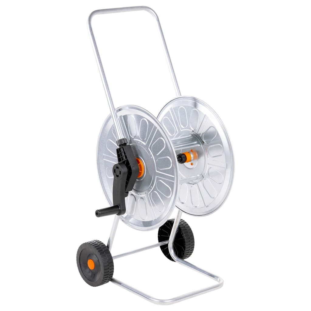 Hose Reel Cart for 60 m 1/2" Hose Steel - Merkel Designers