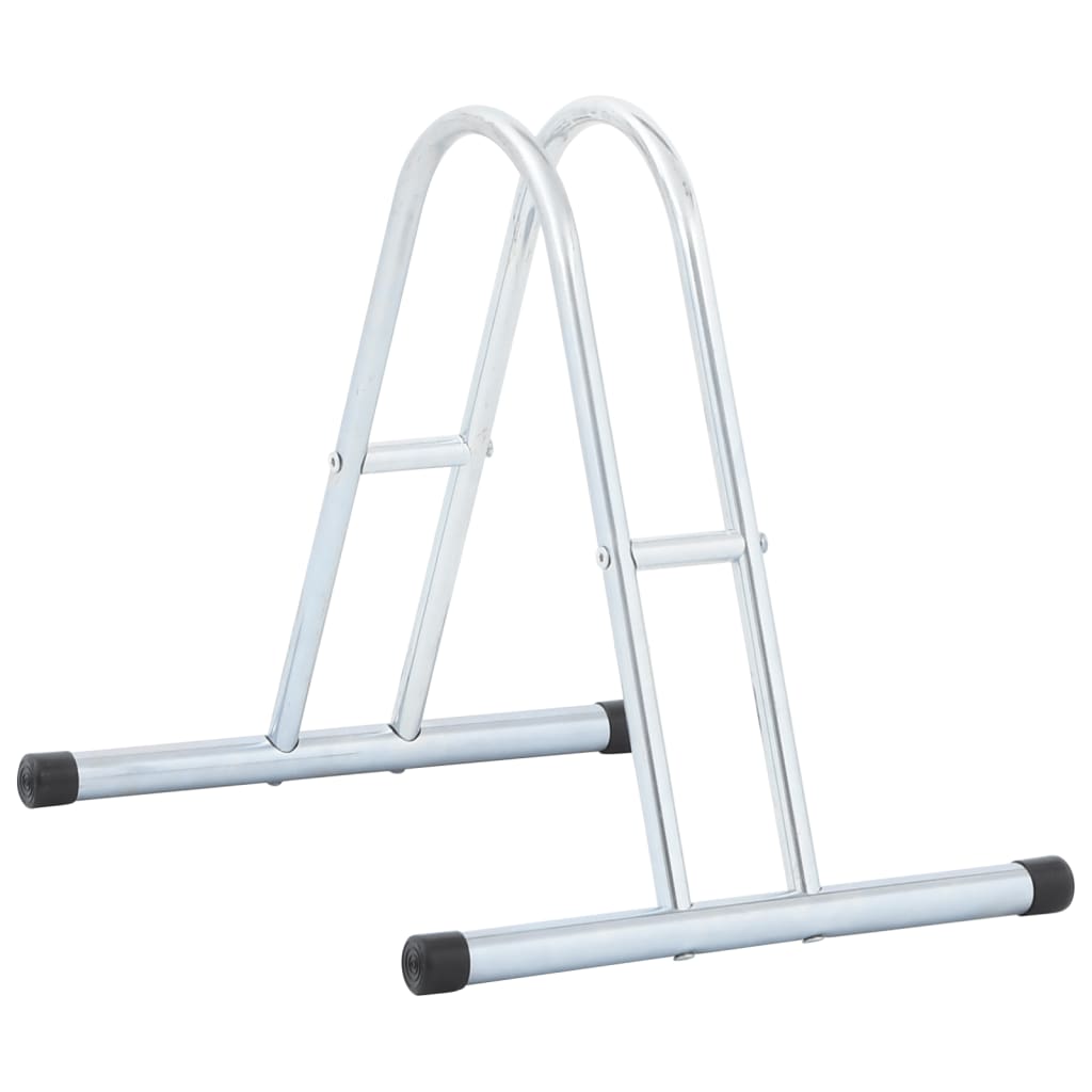 Bicycle Stand for 1 Bike Floor Freestanding Galvanised Steel - Design Hut