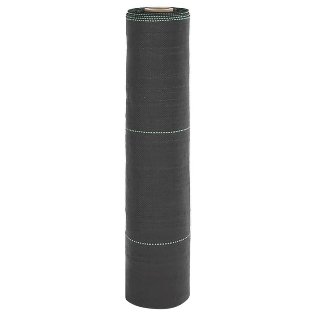 Weed Membrane Black 0.5x10 m PP - vid-4005207 - Casper Homes