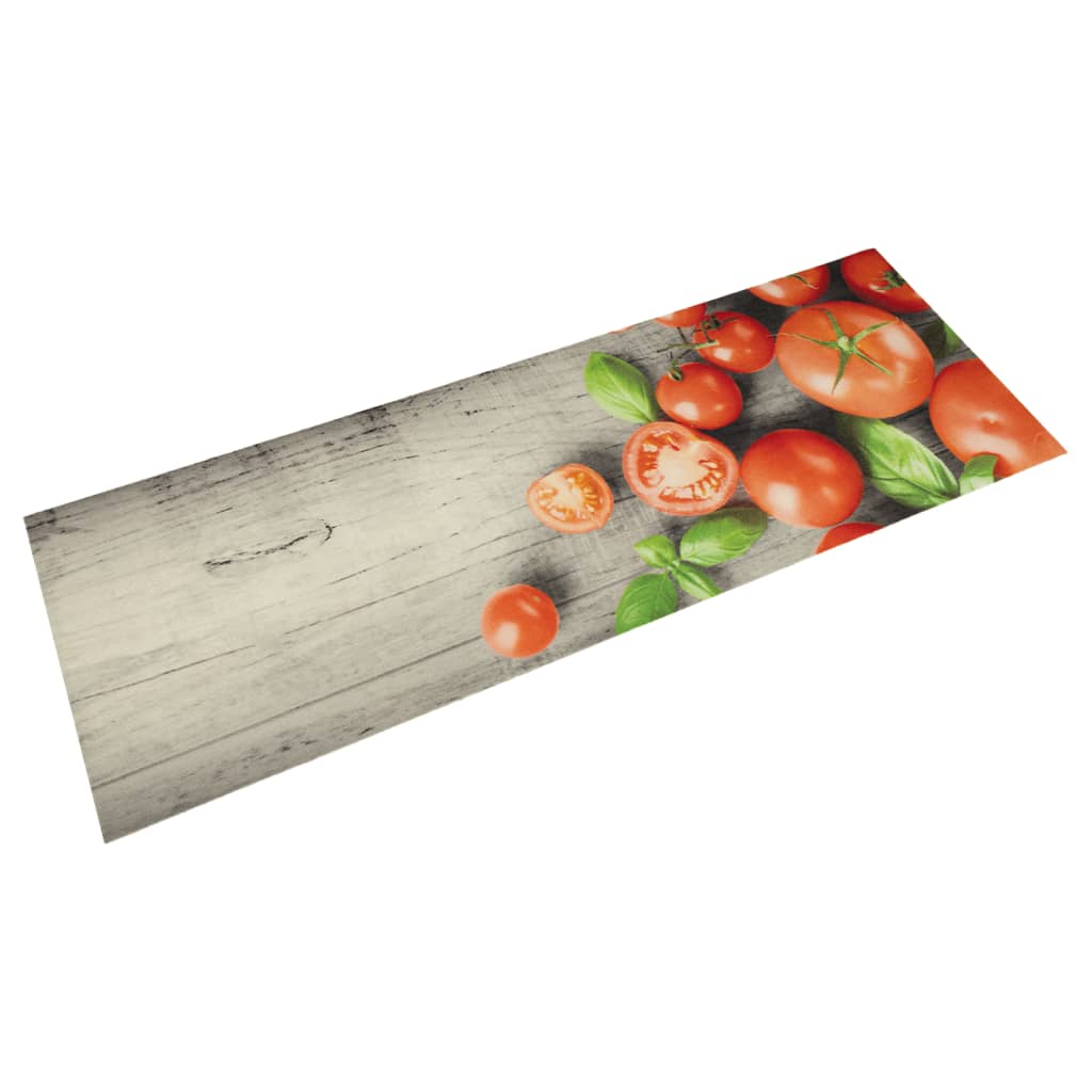 Kitchen Rug Washable Tomatoes 45x150 cm Velvet - Casper Homes