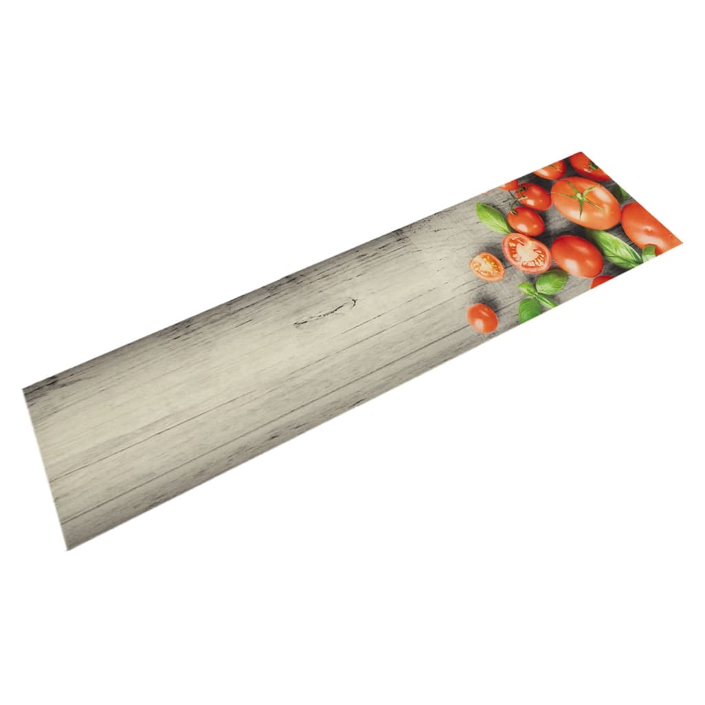 Kitchen Rug Washable Tomatoes 60x300 cm Velvet - Casper Homes