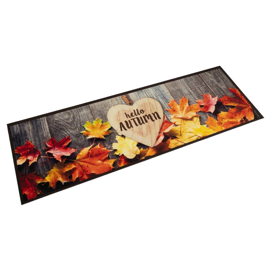 Kitchen Rug Washable Autumn 45x150 cm Velvet - Casper Homes
