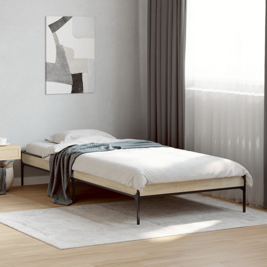 Bedframe Sonoma Oak 100x200cm - Decor Base