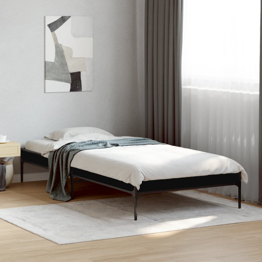 Bedframe Black 90x200cm - Millennium Furniture