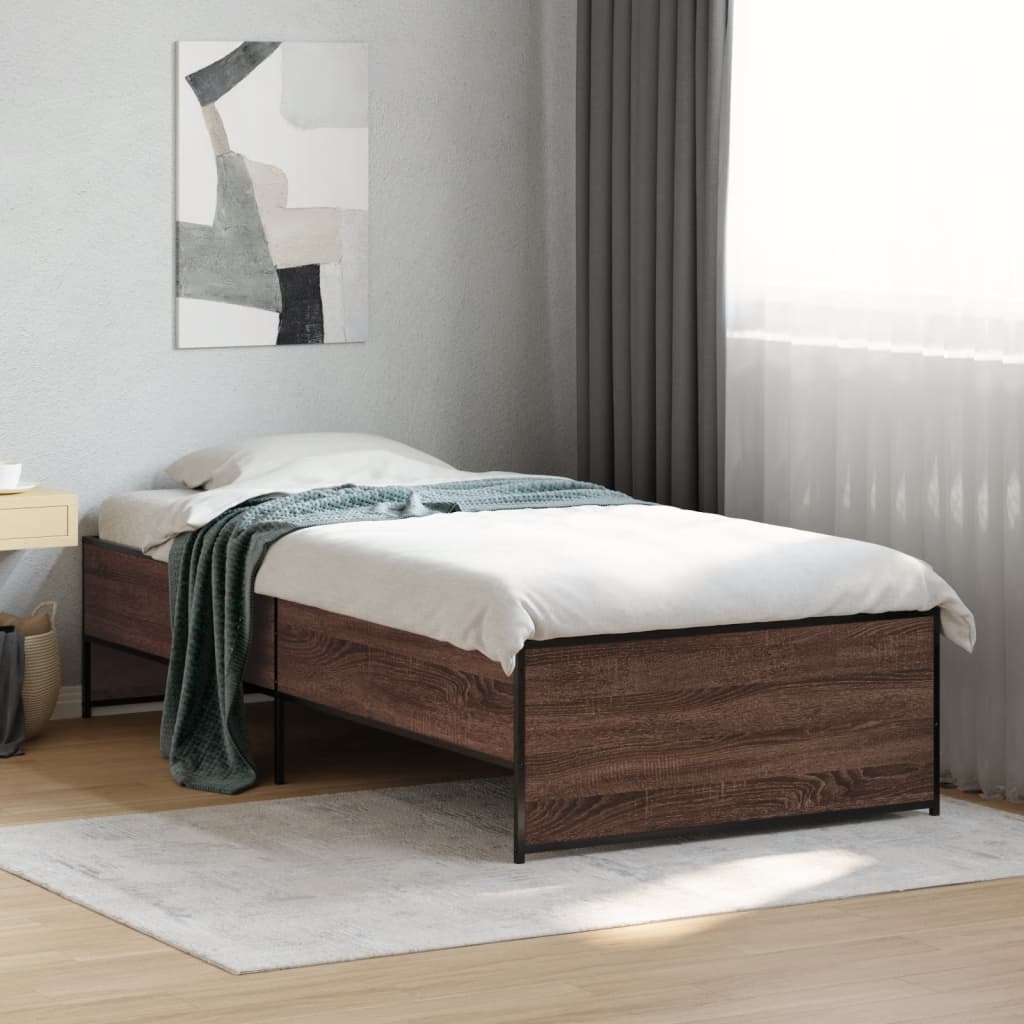 Bedframe Brown Oak 90x200cm - Decor Base