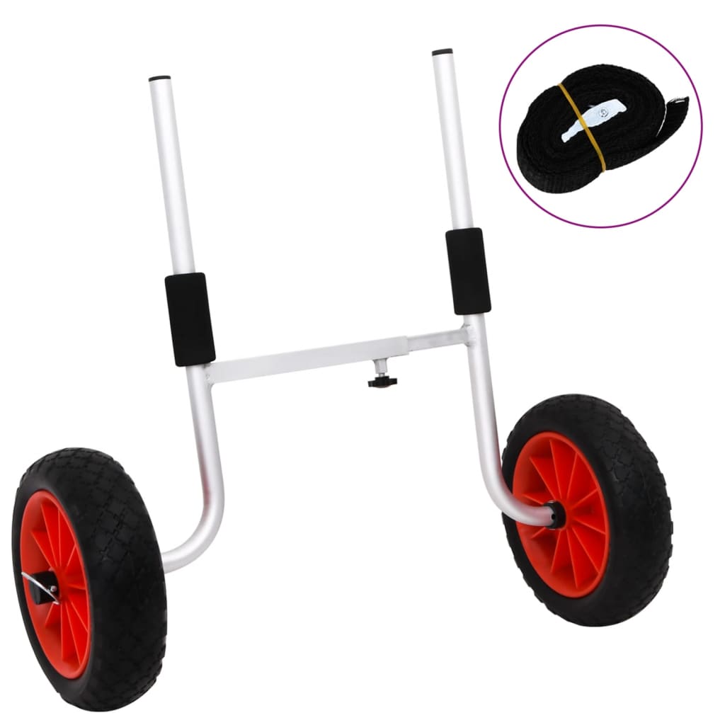 Kayak Trolley Detachable 100 kg Aluminium - Discount Dealers